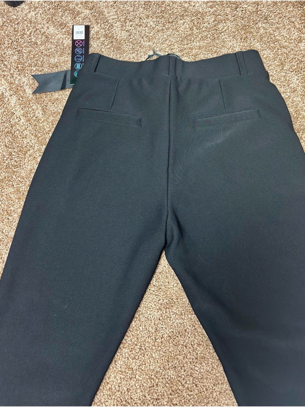 Kay Unger Black Slimming Pull-On Dress Pants - Picture 6 of 7